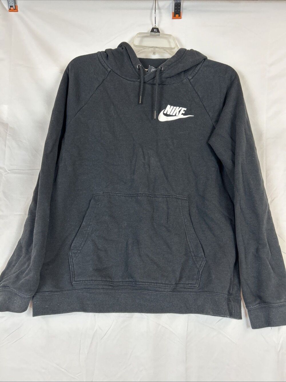 vintage nike black hoodie jacket mens size S black tag pre-owned